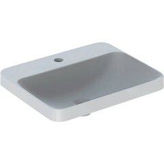 Geberit VariForm Раковина встраиваемая в столешницу прямоугольной формы, 55х45 см, с отв. под смеситель, без отв. перелива фото