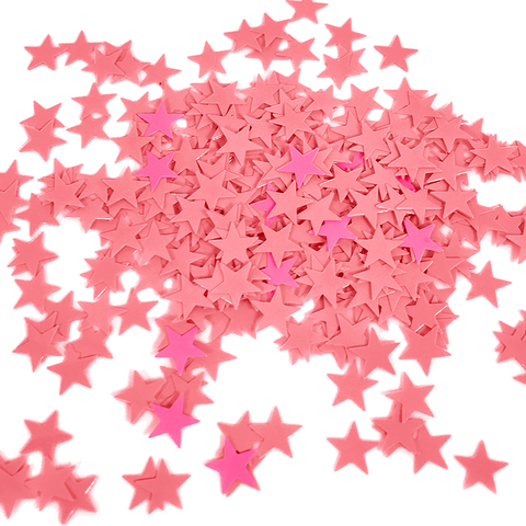 Звезды Розовые 0,8 см
