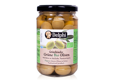 Оливки с косточкой в рассоле Био, 290г