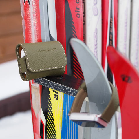 Чехол для наушников AirPods Pro 2,3 из кожи теленка, зеленого цвета