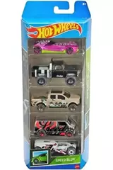 МАШИНКИ ПОДАРОЧНЫЙ НАБОР АВТОМОБИЛЕЙ (5 ШТУК) HOT WHEELS 9