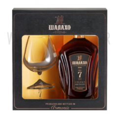 Коньяк Шалахо семилетний Армянский выдержанный КВ 0,5 + бокал 40% (ЗАО Веди-Алко) Армения