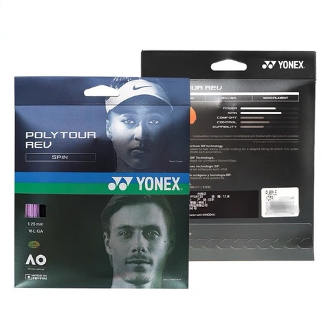 Струны Yonex POLY TOUR REV SPIN PURPLE (1.2мм / 12м)