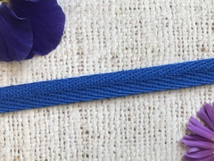 Лента киперная, хлопок, ш. 1 см, василёк