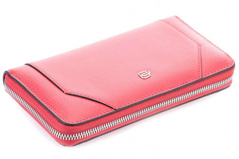 Кошелек женский Piquadro Muse PD1515MUR/R красный натур.кожа