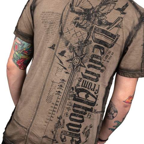 Wornstar | Футболка мужская TUNGUSKA TEE W002 полубоком