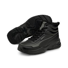 Кроссовки женские PUMA Cilia Mid Metallic Puma Black-CASTLEROCK