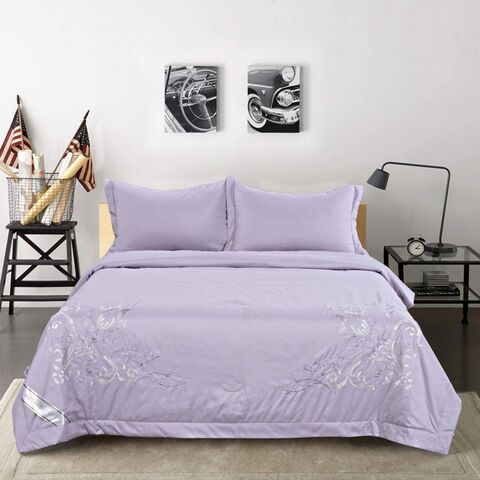 Комплект постельного белья с одеялом Изида (серая)