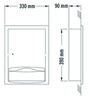 Mediclinics DTE0020CS Диспенсер полотенец