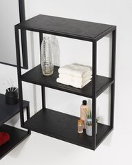 Cezares CADRO-30/30-MENS-NERO CADRO Вставка для подвесной металлической полки, Nero, 257x257, CADRO-30/30-MENS-NERO фото