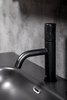 Boheme 121-B-MR-B Смеситель STICK для умыв. низ. BLACK MRAMOR BLACK_Комплект