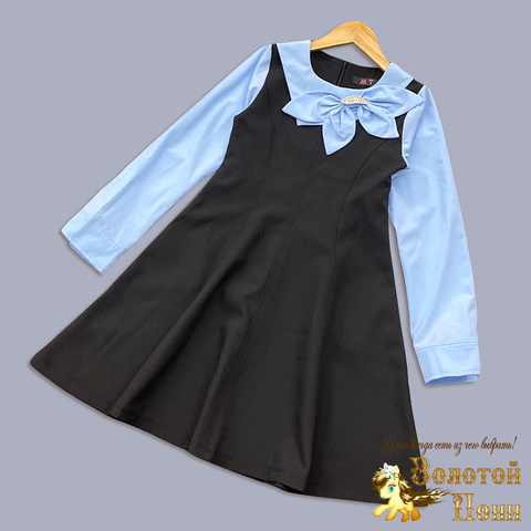 Платье школьное д (8-12) 250530-QR9100