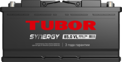 TUBOR Synergy  6СТ-85 (низкий) аккумулятор