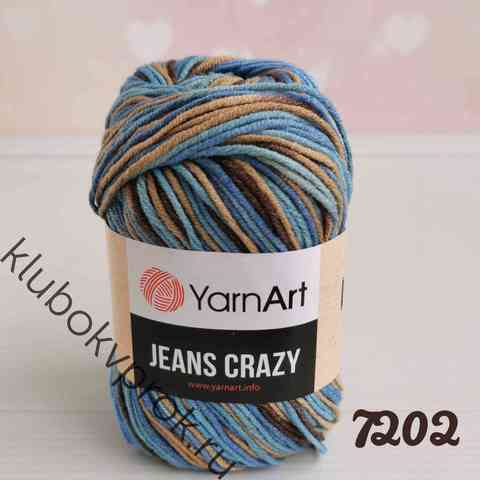 YARNART JEANS CRAZY 7202,