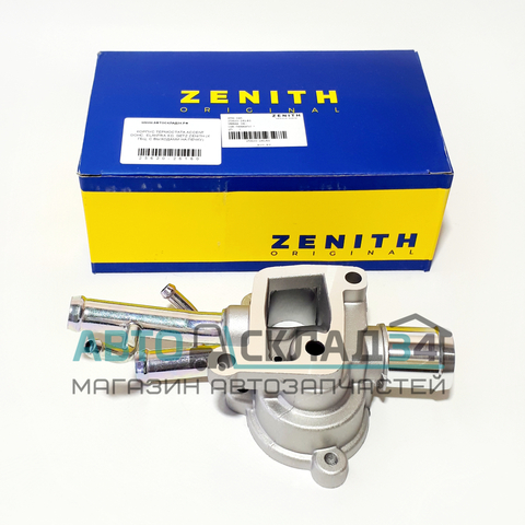 КОРПУС ТЕРМОСТАТА ACCENT DOHC, ELANTRA XD, GETZ ZENITH (К ГБЦ, С ВЫХОДАМИ НА ПЕЧКУ)