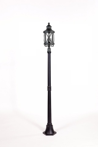 Столб 1-головый h1810мм Lucerna  черный (B)