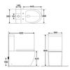 BelBagno BB051CPR/BB051SC Унитаз-компакт безободковый BelBagno AMANDA BB051CPR/BB051SC