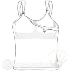 Майка-топ Medela (белый M)