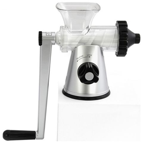 Шнековая соковыжималка Lexen Healthy Juicer Manual GP27 серебристая (ручная)