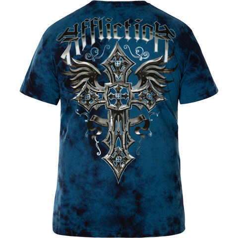 Affliction | Футболка мужская Vibrant Faith A24339 спина