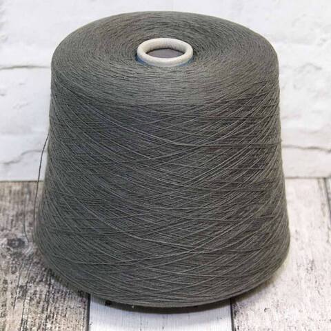 Кашемир 2/28 CARIAGGI / CASHMERE 100 серо-зеленый