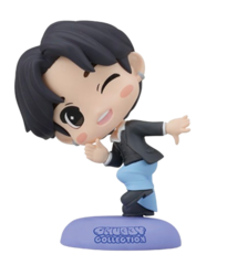 Фигурка Sega MP TinyTAN Chubby Collection Keychain Figure BTS Suga