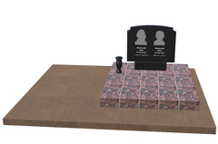 Готовое ритуальное сооружение 1,5м*1,8м (под ключ)