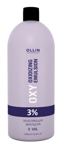 OLLIN performance oxy 3% 10vol. окисляющая эмульсия 1000мл/ oxidizing emulsion