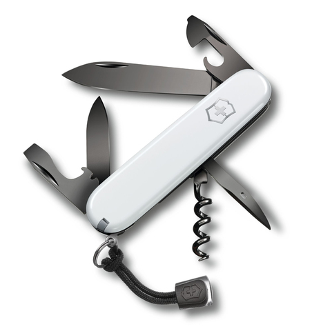 Нож Victorinox Spartan PS, 91 мм, 13 функций, белый, с темляком