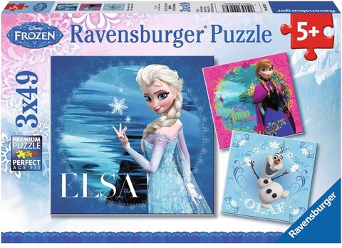 Puzzle Elsa, Anna & Olaf