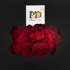 Заколка-автомат Pankigno Design с цветами пиона