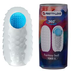 Мастурбатор с шариком внутри Fantasy ball - 