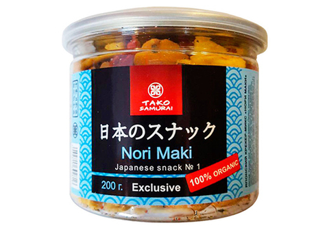 Японский крекер-микс "Нори маки", 200г