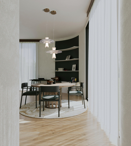 Подвесной светодиодный светильник Freya GRAIL FR6183PL-L4BS1