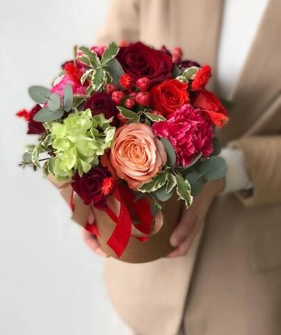 Цветочная композиция Гламур