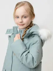 пальто  для девочки  ВК 38107/11 ГР