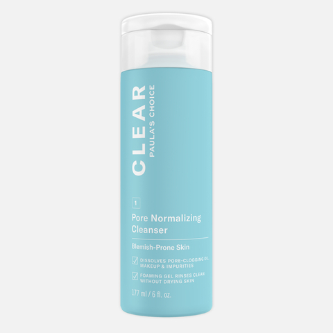 PAULA'S CHOICE Сlear pore normalizing cleanser Пенка для умывания для проблемной кожи, 177 мл