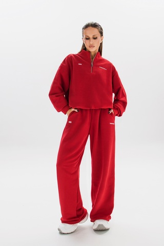 Свитшот ZIPPER RED