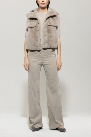 LUISA CERANO Джинсы велюровые широкие