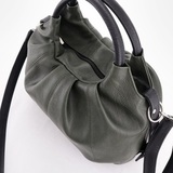 Сумка Саломея 357 македония оливковый + черный хит продаж