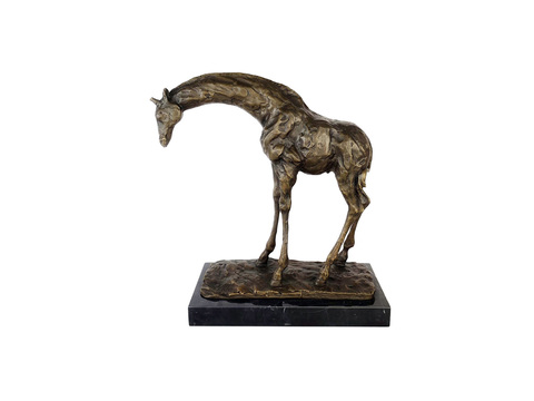 Бронзовая статуэтка Жираф