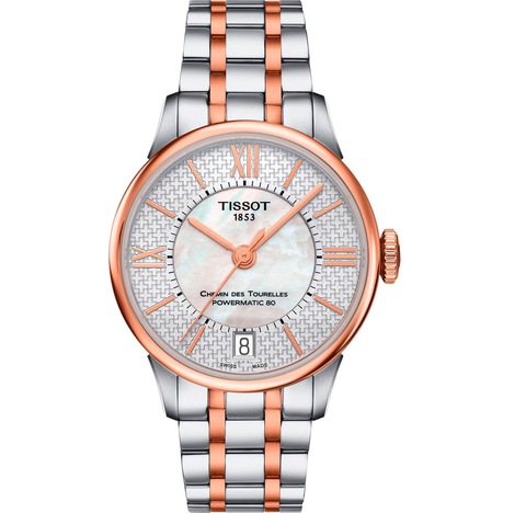 Наручные механические часы Tissot Chemin des Tourelles Powermatic 80 T099.207.22.118.01