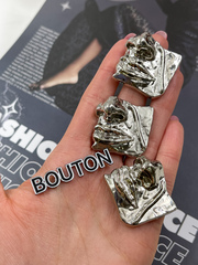 Пуговицы серебристые Скиапар. 