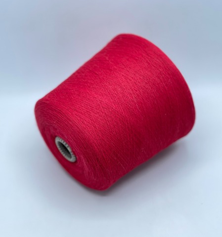 Бобинная пряжа, Lana/alpaca, 1500м. 70% Меринос, 25%Альпака, 5%Кашемир, Малиновый, 37630
