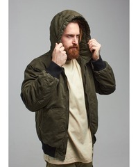 Мужская хлопковая укороченная куртка Adler-2 Foersverd (олива - olive)
