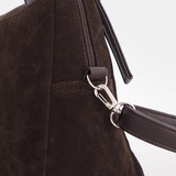 Сумка Саломея 364 эко-замша кофе