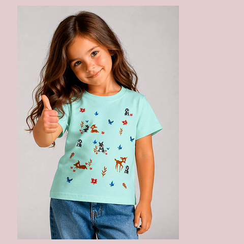 Футболка хлопок д (2-5) 260416-N589