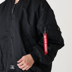 Бомбер Alpha Industries MA-1 Blood Chit Gen ll Black (Черный)