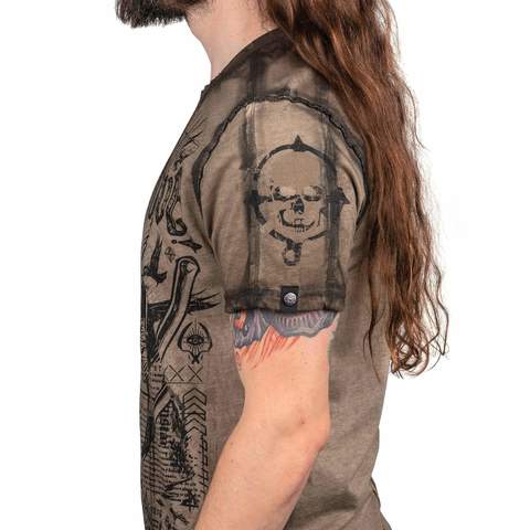 Wornstar | Футболка мужская TUNGUSKA TEE W002 левый рукав