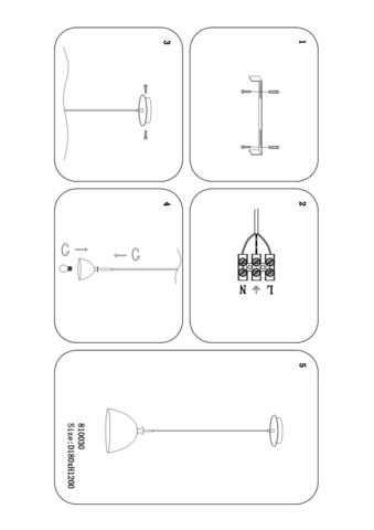 Подвесной светильник Agola Lightstar 810030